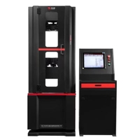 Máquina de Ensayo Universal Electrónica con Funciones de Tracción, Compresión y Flexión para Acero y Caucho, Estándar ASTM, 1 Año de Garantía