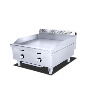 Table en acier inoxydable plaque de fer gril plaque électrique pour griller Steak Commercial friture gâteau tiré à la main plaque chauffante cuisinière - Product Image 5