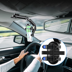 Giá Đỡ Điện Thoại Di Động Đa Chức Năng Giá Đỡ Tay Điều Chỉnh Được Giá Đỡ Xe Hơi Giá Đỡ Kẹp Điện Thoại Trên Xe Hơi, Tấm Che Nắng Giá Đỡ Điện Thoại Trên Xe Hơi - Product Image 4