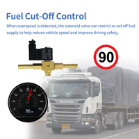 Fabricant professionnel de soupapes solénoïdes à carburant diesel 24v 12v pour le contrôle de vitesse, limiteur de vitesse GPS pour voiture