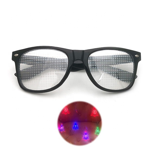 Hot Selling WE-DO Brand Plastic 3D Firework Diffraction Glasses Shaking Sound Explosion Effects Father's Day Christmas Dance