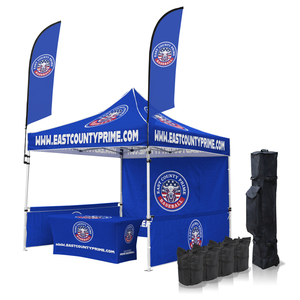 定制户外商用铝帐篷市场帐篷广告折叠弹出式露台2C2M 3X3M天篷帐篷 - Product Image 3