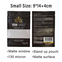 Pochette alimentaire personnalisée imprimée en héliogravure, résistante aux enfants, avec fenêtre mate, 130 microns, fermeture éclair, anti-odeur, refermable