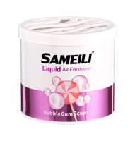 Parfum de voiture Sameeli en gros mondial avec parfum de cerise, éclairage ambiant, désodorisant liquide en plastique pour voitures