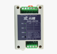 Módulo de Relé Tipo C de 2 Canales, 36V 2A, Salida DO, Función de Retardo, Salida de Pulso, RS485, Controlador Lógico Programable, Automatización Industrial