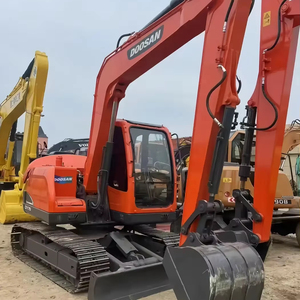 Mini-excavatrice hydraulique d'occasion Doosan DX75 DX75-9C DX75lc-9C de Corée du Sud, 7 tonnes, 7,5 tonnes, à bas prix pour le terrassement, avec CE EPA - Product Image 2
