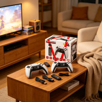 Boîtier de console de jeu vidéo GD10 Pro Smart TV Box et boîtier de jeu TV 4K HD, système double PS1, décodeur Home Gamebox Factory