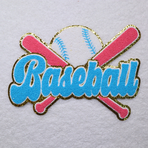 Le plus récent patch de broderie de logo d'équipe de football personnalisé fer sur des patchs de chenille de sport pour sac à dos - Product Image 4