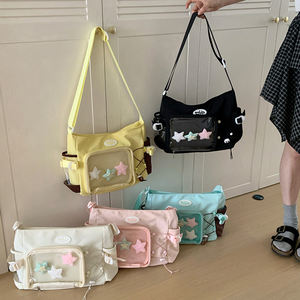 Individuelle Kawaii Stern-Ita-Tasche für Mädchen, Niedliche Transparente Display-Schultertasche mit Klarem Fenster - Product Image 5