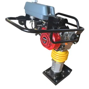 Hướng dẫn sử dụng đi bộ phía sau bê tông rung Xăng tamping rammer FYCH-80