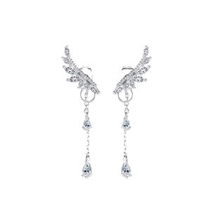 Hot Fashion 925 Sterling Silver <b>Cute</b> Geometric Zircon Hoop <b>Earrings</b> for Women Gift Jewelry - Product Image 4