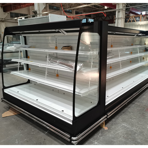 Réfrigérateur de supermarché commercial personnalisable en couleur avec étagères modulables illimitées - Product Image 6
