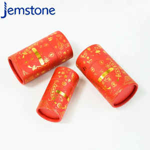 Venta caliente 100% papel redondo biodegradable reciclado puede embalaje artesanía tubo de papel de cartón Kraft - Product Image 1