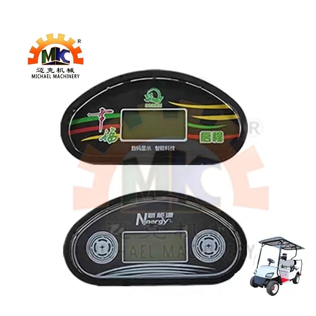 Elektrische Voertuig Auto Golfkar Led Speed Combineren Meter Instrument Dashboard Montage