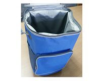 Sac isotherme pliable à roulettes, chariot alimentaire isolé, grande capacité, sac de pique-nique thermique, sac de voyage, sac de camping, sac de plage à roulettes