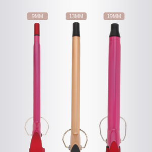 <span class=keywords><strong>Fer</strong></span> à friser électrique avec réglages de chaleur réglables et affichage de la température LCD pour le coiffage des cheveux secs - Product Image 4