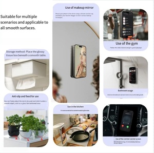 Coque de téléphone antidérapante en vrac vente en gros accessoire de poignée de téléphone <span class=keywords><strong>portable</strong></span> à ventouse double face support de téléphone <span class=keywords><strong>portable</strong></span> à ventouse en silicone - Product Image 6