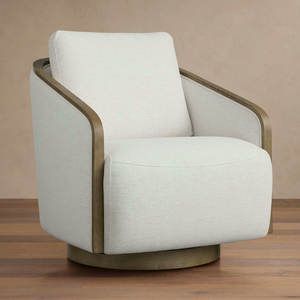 Modern <strong>Small</strong> Elegant Swivel <strong>Occasional</strong> Arm <strong>Chair</strong> Living Room 360 Degree Rotating Single Seater Sofa Accen <strong>Chairs</strong> for Farmhouse - Product Image 2