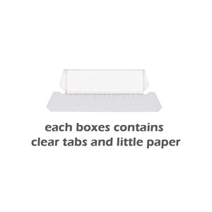 Thị trường văn phòng phẩm Thượng Hải treo tập tin thư mục tập tin màu treo với các tab nhựa và chèn trống làm bằng giấy - Product Image 5