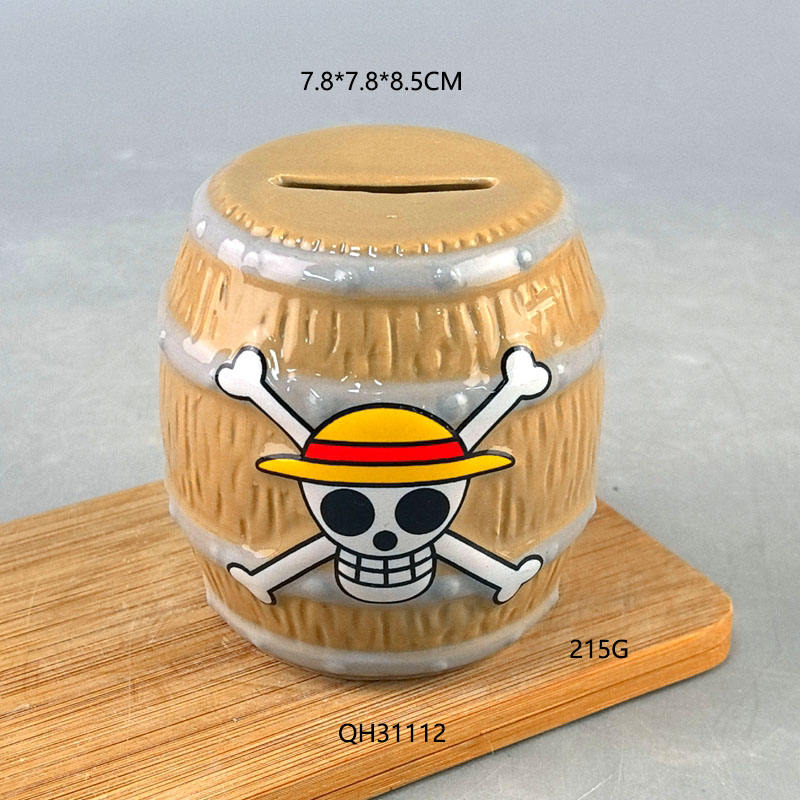 Banco de ahorro marrón