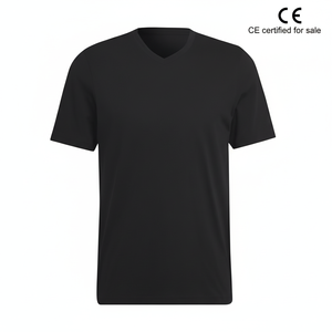 <span class=keywords><strong>T</strong></span>-<span class=keywords><strong>shirt</strong></span> unisexe en coton doux de haute qualité, coupe classique, couleur unie, style basique, pour toutes les saisons, impression personnalisée par le fabricant - Product Image 1