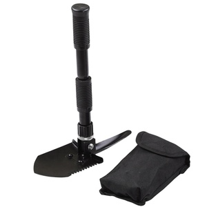 พลั่วอเนกประสงค์ขนาดเล็กพับเก็บได้เกรียงเอาชีวิตรอดเครื่องมือตั้งแคมป์และเดินป่าโมเดล83036 # - Product Image 2