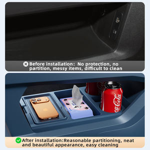 Organizador de Almacenamiento para Consola Central, para JiKe, Detrás de la Pantalla Táctil, para el Tablero, Caja de Almacenamiento para Automóvil - Product Image 4