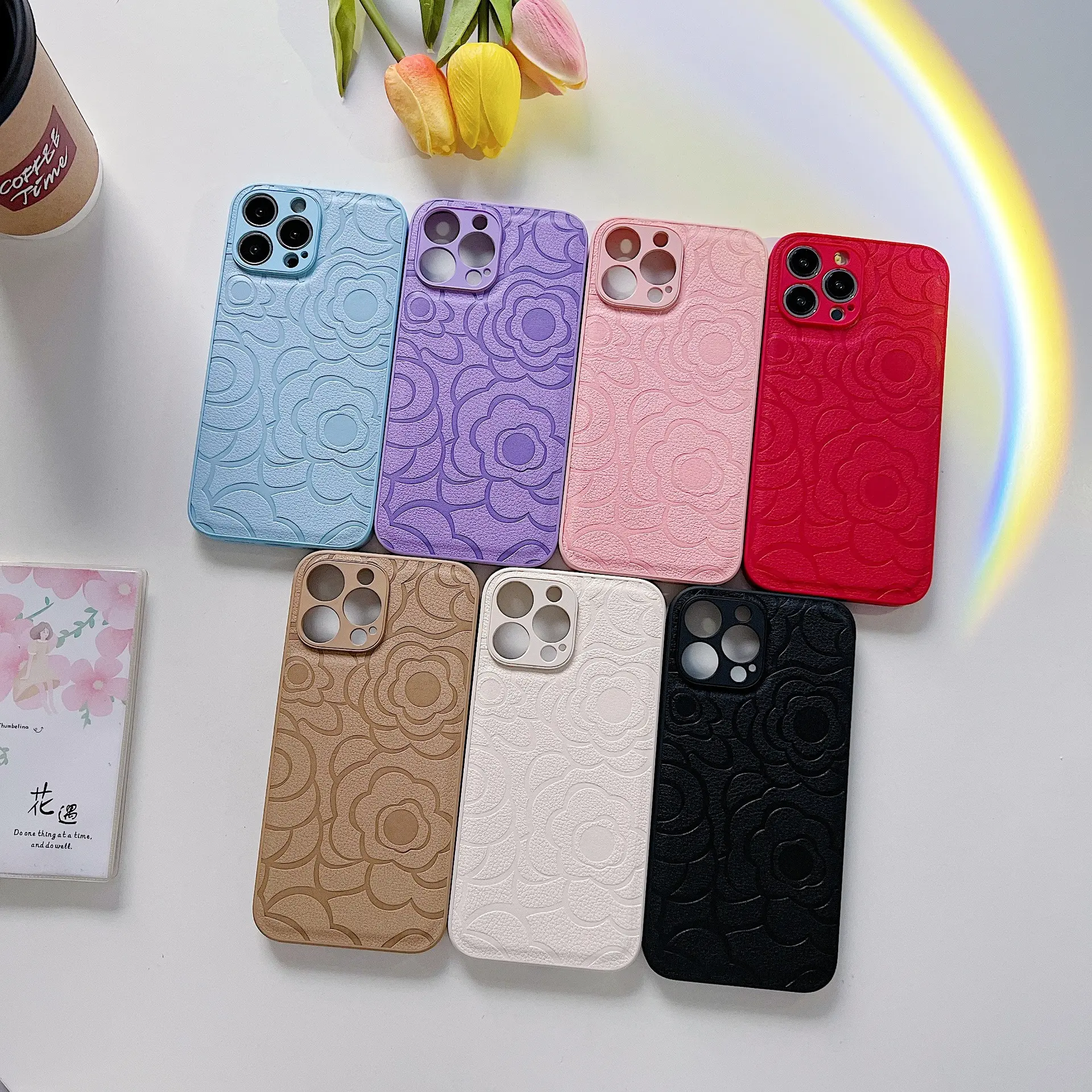 Guangzhou Phone Leather Rose Pattern Case Cover For Huawei G700 Nova 10 Mate 30 Mate 40 P40