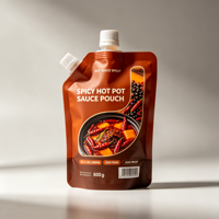Lot de 18 sachets souples personnalisés en PE de qualité alimentaire, forme irrégulière, avec fermeture éclair et gaufrage, pour échantillons de compléments alimentaires