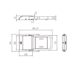 Barrera de Estacionamiento Automática con Aplicación, Bloqueo de Estacionamiento con Energía Solar, Bloqueo de Estacionamiento IOT - Product Image 6