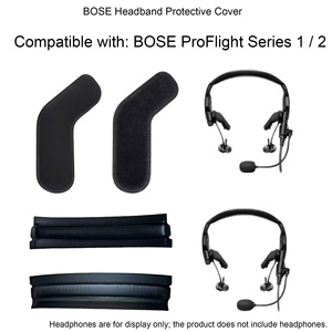 Coussin de remplacement pour bandeau et protection latérale pour casque d'aviation Bose ProFlight Series 1/2 - Product Image 1
