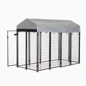 Heavy Duty grande cane gabbia saldato all'aperto canile schermidore/cane recinzione in metallo cane canile gabbia Pet box recinzione - Product Image 6