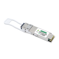 Módulo SFP+ QSFP40G ZR4 de 80 km, 1310 nm, LC, DOM, LAN, WDM, SMF, Doble Núcleo, Compatible con Transceptor Óptico de Fibra SFP de 40 GB ZR, QSFP 40G 80 km