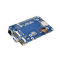 Placa Base Mini Waveshare (A) para Raspberry Pi CM5, con Conector Ethernet RJ45 de 5 Gigabit e Interfaz MIPI