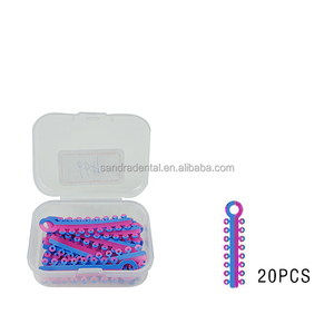 2026 New Best Selling Dental Orthodontic Elastic Ligature Ties 36 Colors Manual CE Certified - Product Image 6