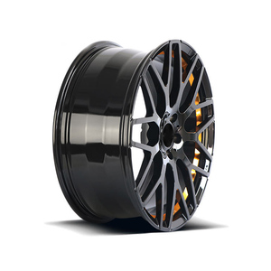 Roues forgées sur mesure YQ 18 à 22 pouces 5x112 5x120 5x114.3 5x130 Jantes PCD Jantes en alliage d'aluminium T6061 - Product Image 5