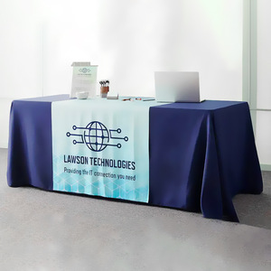 Customized logo conference table cloth exhibition advertising table cloth <b>creative</b> event <b>gift</b> - Product Image 1