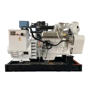 Best selling Marine diesel generator set factory price 83kw at 1500rpm generation with 6BT5.9-GM83 engine