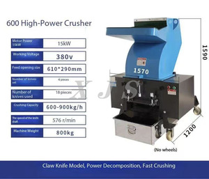 Broyeur de plastique mobile multifonctionnel haute capacité China <span class=keywords><strong>Amg</strong></span>-3000 pour le recyclage des bouteilles - Product Image 6