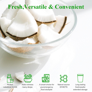 Polvo de agua de coco natural Polvo de aceite <span class=keywords><strong>Mct</strong></span> Polvo de leche de coco orgánico a granel - Product Image 3