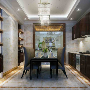 60x60กระเบื้องเซรามิคเงางามมาตรฐานหินอ่อนสีขาวพอร์ซเลนโรงแรมพื้นภายในบ้าน - Product Image 2