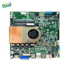 ELSKY pc motherboard ddr4 QM10H with CPU Comet Lake 10th gen core i3 10110U USB3.1 USB2.0 main board for computer