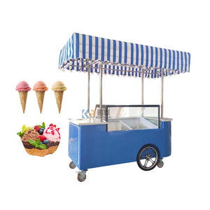 2025 Custom Cupcake Coffee Cart 3 Wheel Mobile Ice Cream Snack Van Italian Food Car Food Truck for Sale - Product Image 6