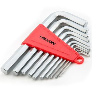 10pcs Multi Bike Bicycle Repair Hand Tool Kit Metric <strong>Torque</strong> Short Arm L sharp Handle Allen Hexagon Hex <strong>Key</strong> Wrench <strong>Set</strong> - Product Image 1