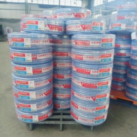 Tuyau d'arrosage flexible haute pression en PVC renforcé de fibres tressées, écologique, pour l'air et l'eau, anti-corrosion, durable