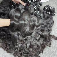 Cheveux humains vierges non traités, lisses, vietnamiens, cuticules alignées, fournisseur de cheveux vierges, extensions de cheveux indiennes et cambodgiennes