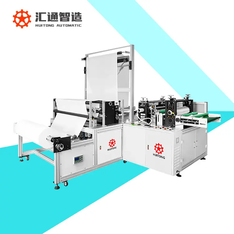 2024 New Launching Automated Disposable Boot Covers Making Machine Medical Nonwoven Non-Slip Boot Cover Making Machine
