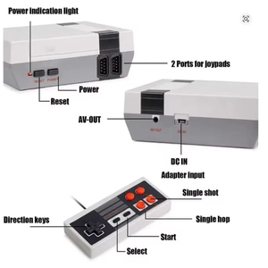 Console de Jeu Portable Rétro Classique NES 2026 avec Sortie Super HD, Prise en Charge des Sauvegardes et des Jeux Intégrés, Manette Incluse - Product Image 4