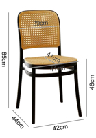 Chaises de jardin modernes à dossier haut empilable en plastique et rotin pour la maison, le bureau, les banquets en plein air, les hôtels et le métal contemporain en vente