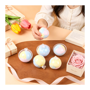 Elegant Clear Stress Ball High Elasticity Maltose <b>Squishy</b> Handcrafted Calming Texture Desktop Companion Pocket Relaxer - Product Image 4